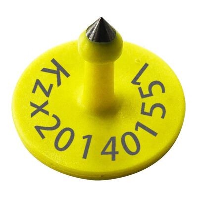 14.5mm Kích thước TPU Nhãn tai gia súc tùy chỉnh Tần số 134.2KHz
