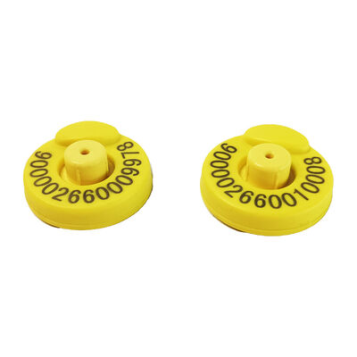 Full ICAR RFID Ear Tag Waterproof Cây gia súc ID Tag Để theo dõi động vật nông nghiệp