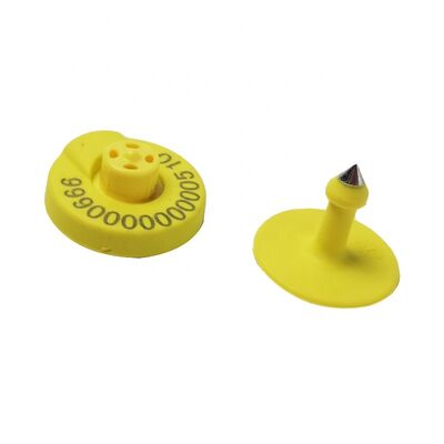 Quản lý gia súc RFID Ear Tag Tiêu chuẩn chống va chạm IEC 68-2-27