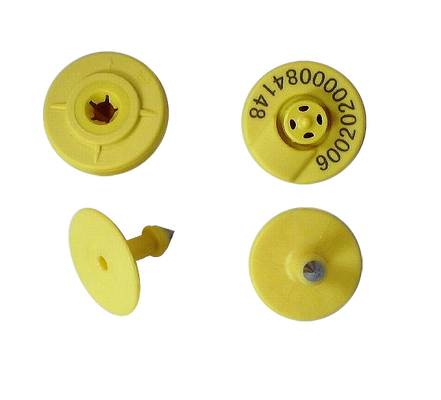 Quản lý gia súc RFID Ear Tag Tiêu chuẩn chống va chạm IEC 68-2-27