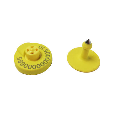 RFID FDX HDX Animal Electronic Ear Tags 134.2KHz Chăn nuôi Lợn Cừu Bò