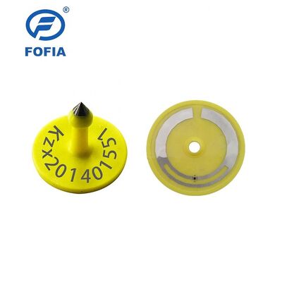 UHF Gps Electronic Ear Tag Cho Sở Chăn nuôi bò / Cừu / Heo