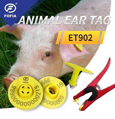 HDX Nhãn tai điện tử cho gia súc với công nghệ RFID 134.2KHz
