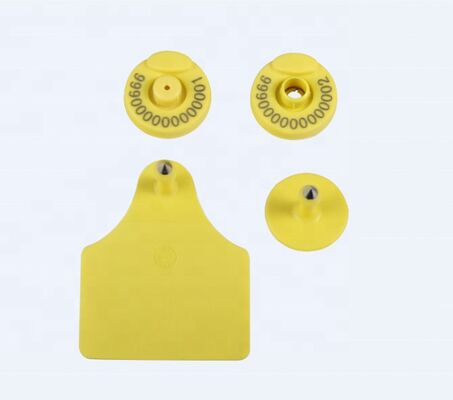 Thẻ tai điện tử 134,2KHz Chăn nuôi Lợn Cừu Gia súc RFID FDX HDX Động vật