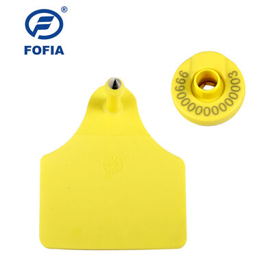 FOFIA 134.2KHZ Rfid Button Eid Gps Ear Tag cho gia súc