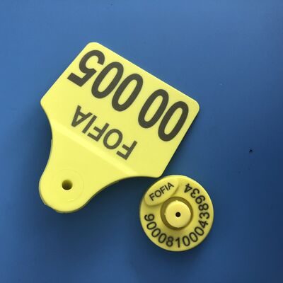Nhãn tai RFID hiệu suất cao với giải pháp theo dõi gia súc cao cấp được chứng nhận ICAR đầy đủ