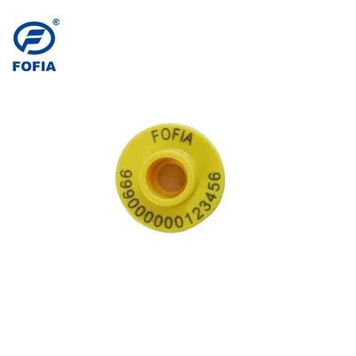 Chất lượng cao OEM mới ET957 134.2kHz TPU Đồ vật thẻ tai điện tử cho lợn bò cừu-10cm Đọc phạm vi -20~80C 29.90.3mm
