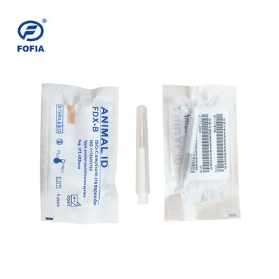 ICAR Chứng nhận Fofia 2026 Bán chạy mới RFID 134.2kHz Chó Động vật Chip ID Loại tách Nhựa ZS008 Chống nước cho Thú cưng