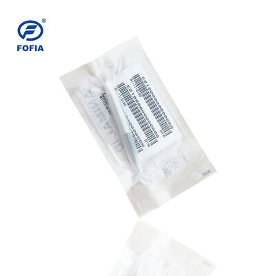 ICAR Chứng nhận Fofia 2026 Bán chạy mới RFID 134.2kHz Chó Động vật Chip ID Loại tách Nhựa ZS008 Chống nước cho Thú cưng