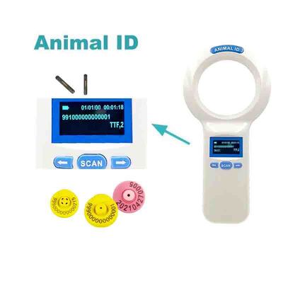 Đầu đọc thẻ RFID FOFIA PT200 chống nước Màn hình OLED 128x64 Đọc tầm xa (10-20m) Giao thức ISO11784/5 Tần số 860-960mhz