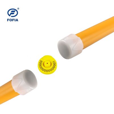 Đầu đọc thẻ RFID FOFIA chống nước mới 134.2kHz ID gia súc USB RS232 Lưu trữ 7000 bản ghi ISO11784/5 Khoảng cách đọc xa