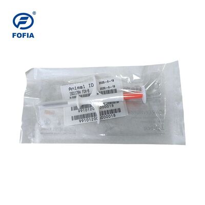 ICAR chứng nhận Fofia mới cảm biến nhiệt độ Microchip nóng RFID PP Animal ID chống nước cho chó & mèo vật nuôi 1.5 năm bảo hành