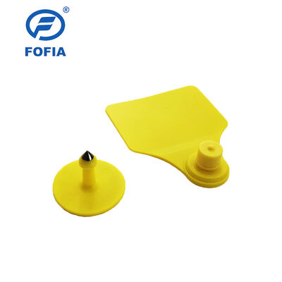 ICAR Fofia T904 chip thẻ tai động vật chất lượng cao RFID TPU Laser Coding 3 năm bảo hành