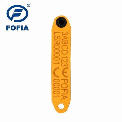 Fofia mới chống nhiệt độ cao tích hợp chống đổ điện tử ET969 Cừu vàng RFID Tag tai TPU vật liệu RF động vật