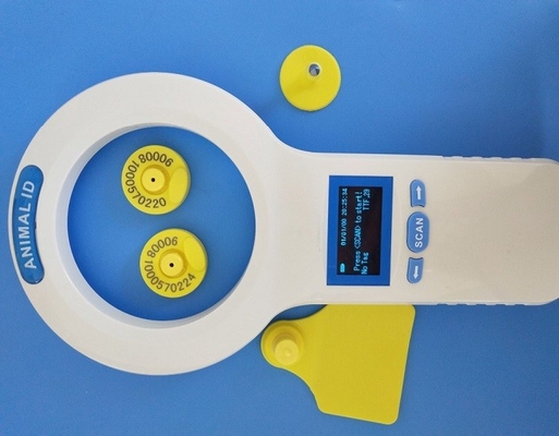 ISO11784/85 Máy quét vi mạch RFID tương thích cho xác định động vật Máy quét vi mạch cho chó