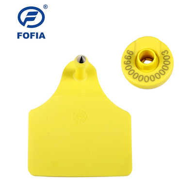125khz ISO11784 / 5 FDX - Thẻ tai động vật Rfid để quản lý cừu