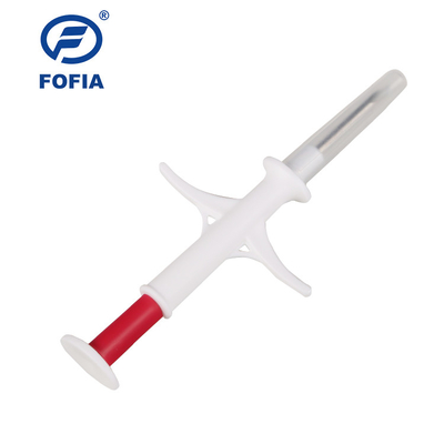 ống thủy tinh cấy ghép tiêm 1,25mm viên nang 8mm thẻ RFID động vật RFID vi mạch để theo dõi động vật
