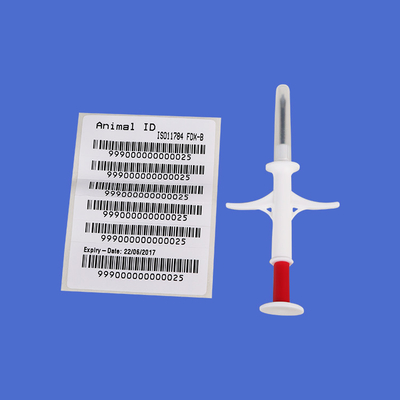 134.2KHz Rfid Animal Id Theo dõi ISO Transponder Microchip Cấy cho Chó &amp; Mèo &amp; Vet