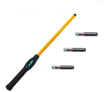 134.2khz Stick Rfid Animal Microchip Reader Shape Pet Scanner 79 * 10 * 10cm