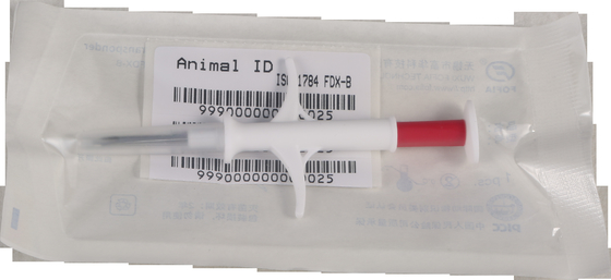 6,86g Nhận dạng vi mạch ống tiêm IP67 Chống va chạm 1,25 * 8 mm