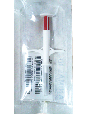 IP67 Chống va chạm ISO Transponder Microchip Ống tiêm Chiều rộng 49,5mm