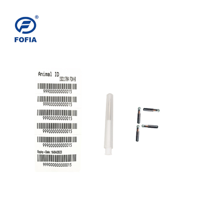 Máy cấy ghép microchip khử trùng phổ biến với số 15 chữ số để nhận dạng động vật