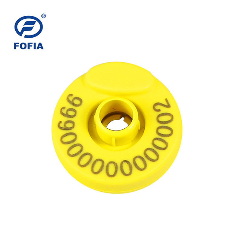 Vật liệu TPU RFID thẻ tai để nhận dạng lợn chip châu Âu với bảo mật dữ liệu duy nhất