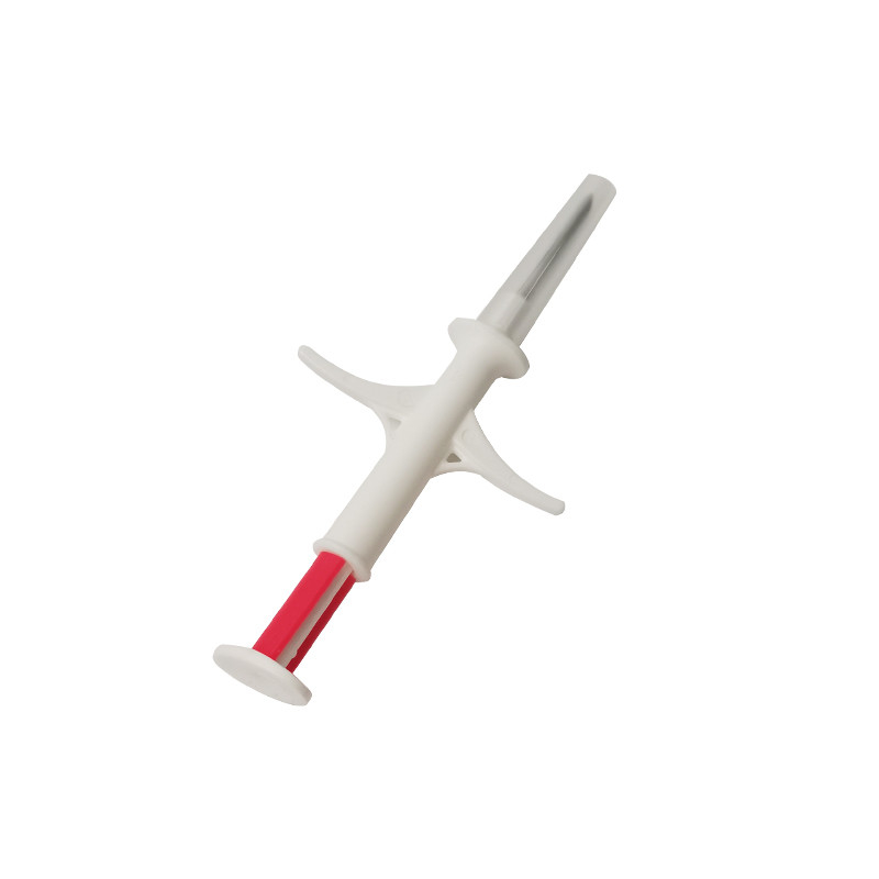 Tiêu chuẩn R/W ISO 11784/5 FDX-B ISO Microchip nhận dạng trong ống tiêm màu trắng để nhận dạng động vật
