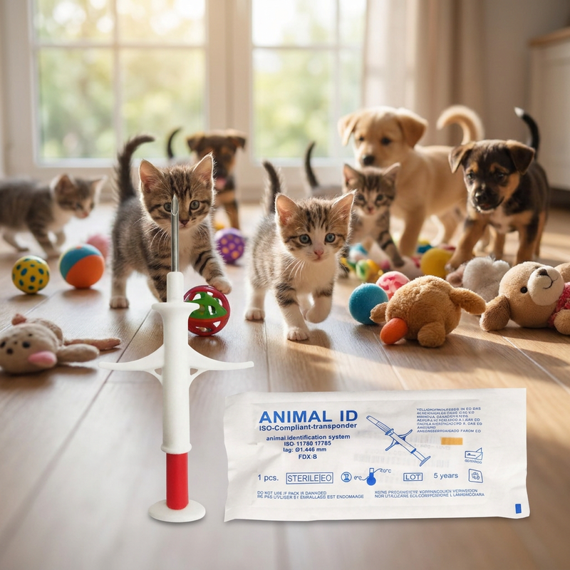 1.4*8mm RFID Animal Transponder ZS007 - Chọn chính xác cao cho chuột thí nghiệm và chuột