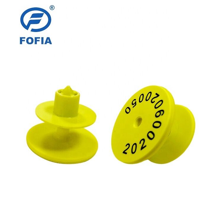 UHF Gps Electronic Ear Tag Cho Sở Chăn nuôi bò / Cừu / Heo