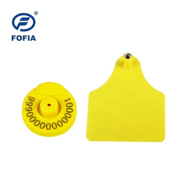 Fofia ICAR Chứng nhận nhãn tai nhựa cho gia súc, lợn, dê