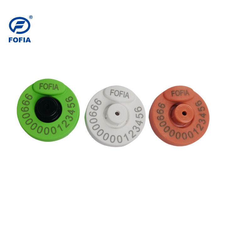 FOFIA RFID thẻ tai điện tử với chứng chỉ ICAR đầy đủ cho việc theo dõi bò và cừu