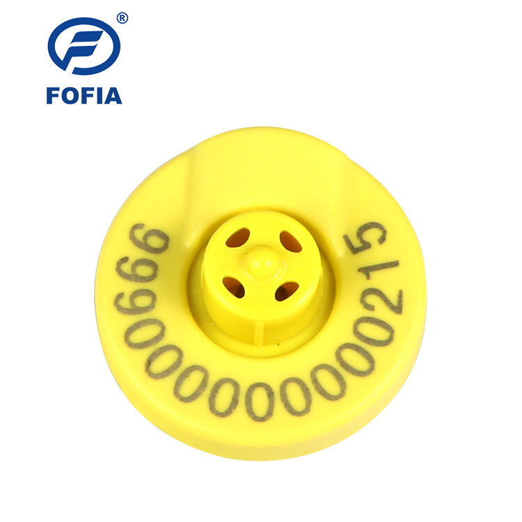 FOFIA 134.2KHZ Rfid Button Eid Gps Ear Tag cho gia súc