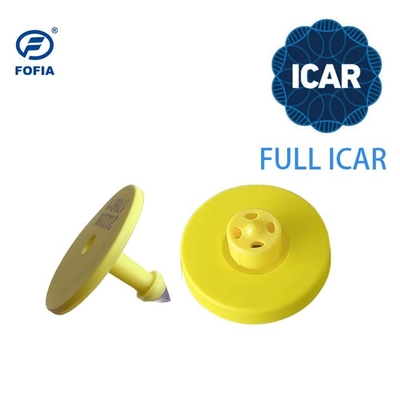 ICAR 125KHZ/134.2KHZ RFID Animal Ear Tags Điện tử RFID tần số thấp để theo dõi động vật